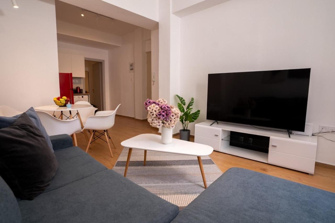 Lovely Apartment In The Heart Of Thessaloniki Center Exterior foto